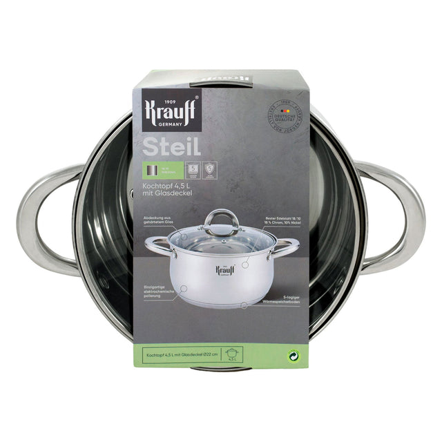 Каструля 4.5 л Steil - Krauff