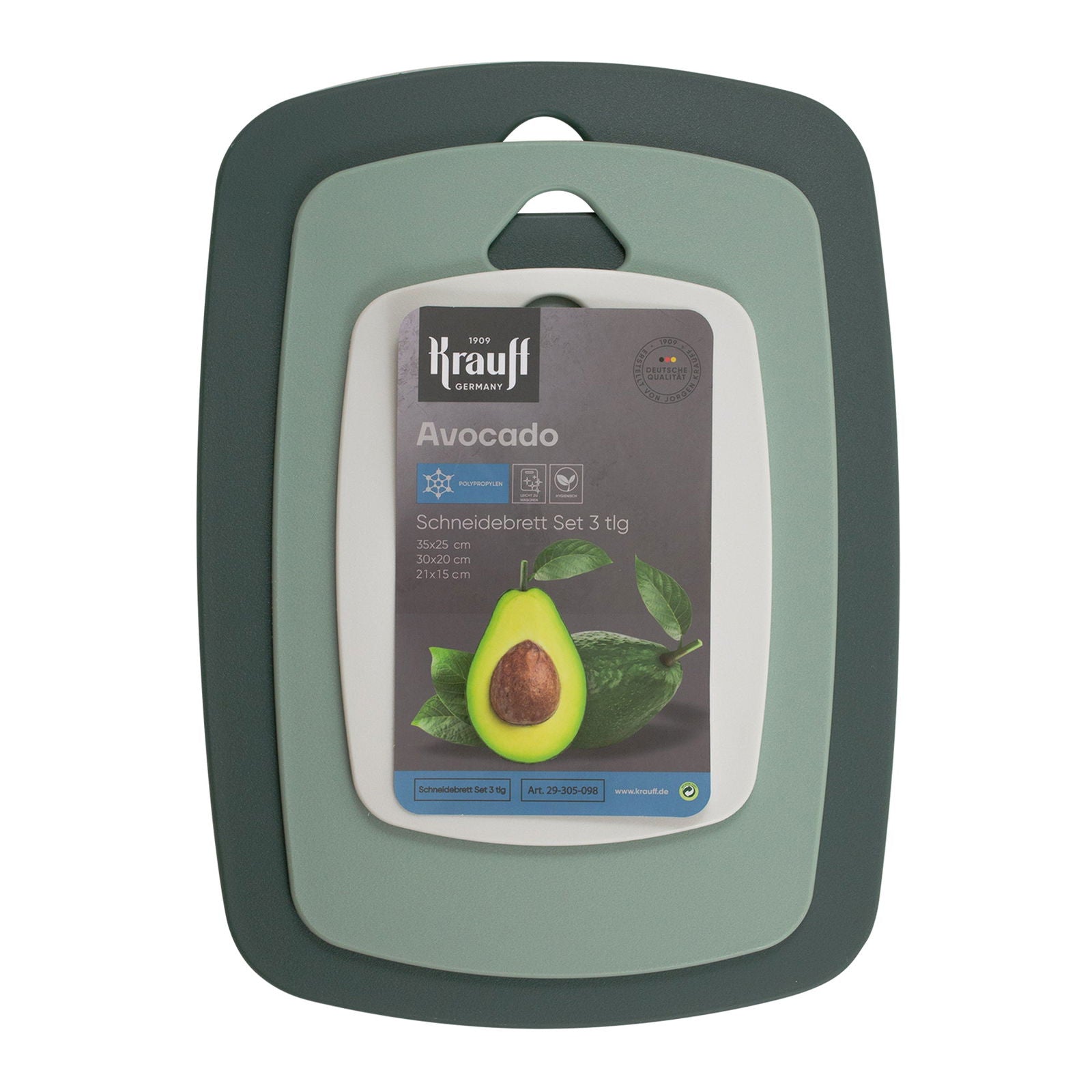 Набір кухонних дошок Avocado - Krauff