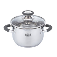 Каструля Moxie зі скляною кришкою 4 л - Krauff