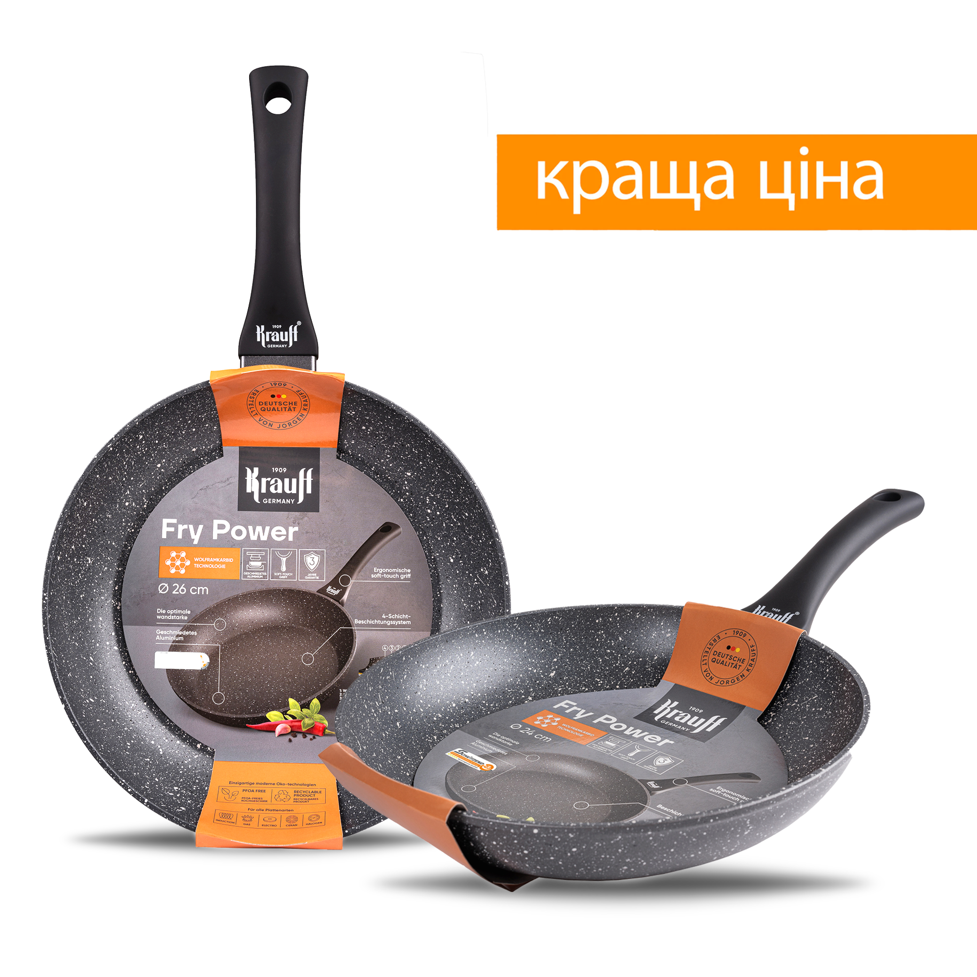 Набір сковорідок Fry Power