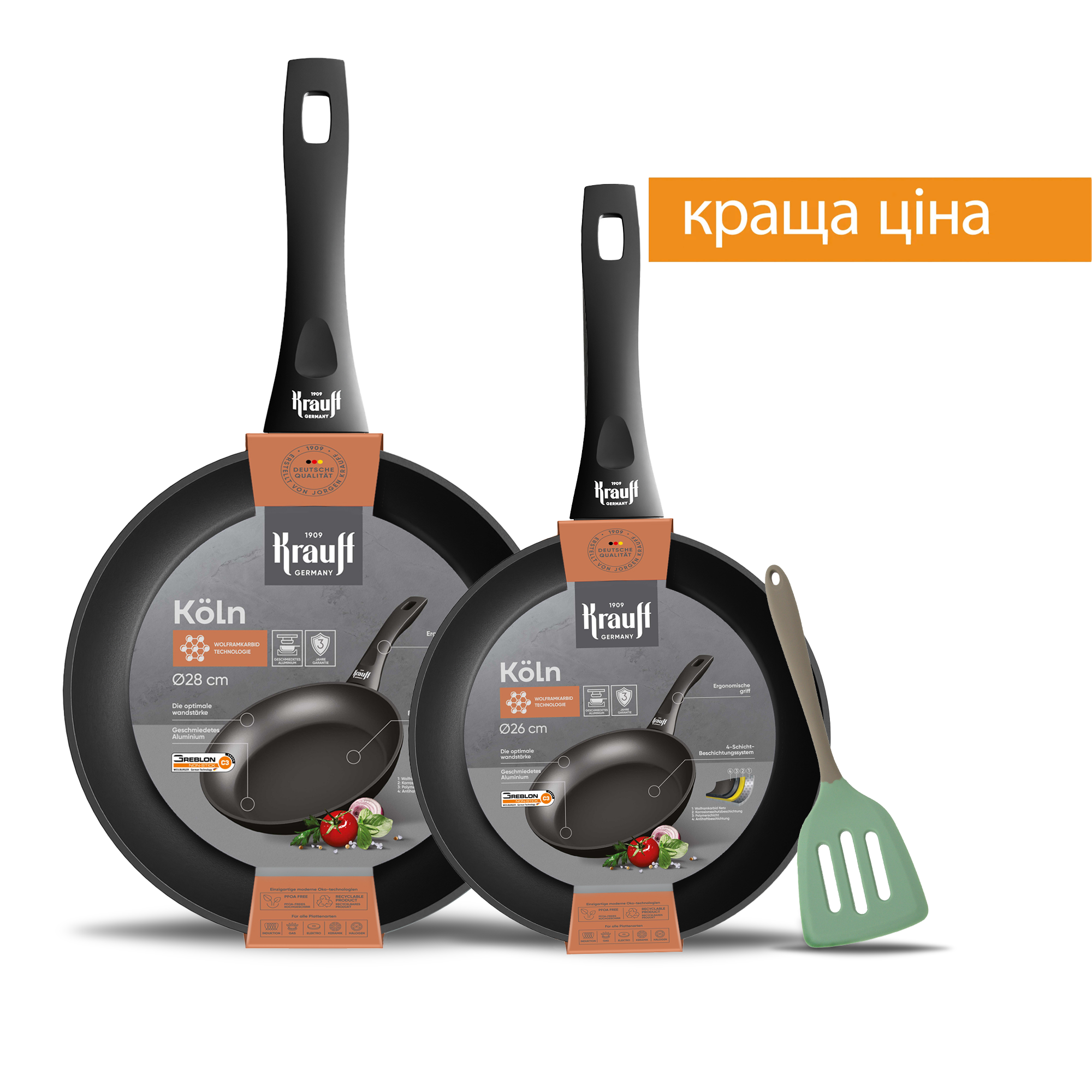 Набір сковорідок Koln №1